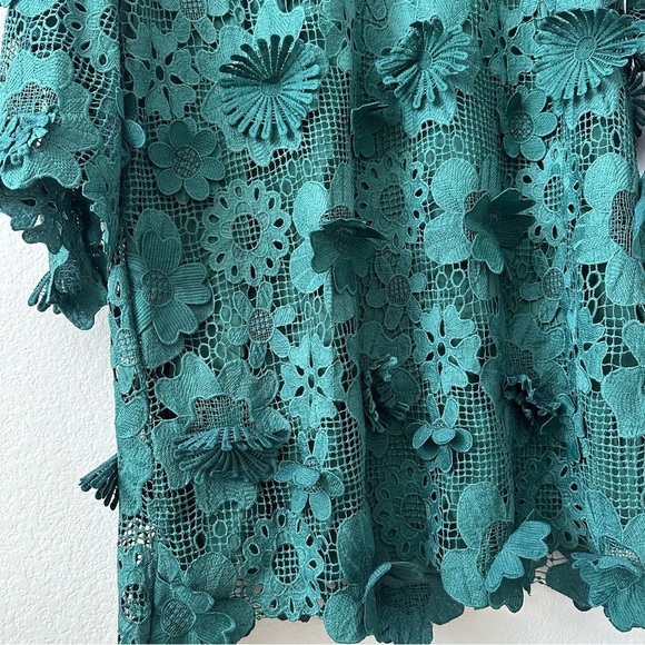 NWT J.MARIE The Seraphina Mini Dress in Green SZ S - Picture 4 of 11